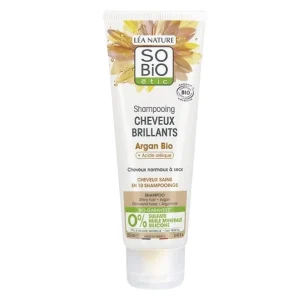 SO BIO SHAMPOOING CHEVEUX BRILLANTS ARGAN 250ML