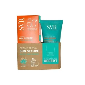 SVR ECRAN SUN SECURE CREME SPF 50ML = LAIT APRES SOLEIL 50ML OFFERT