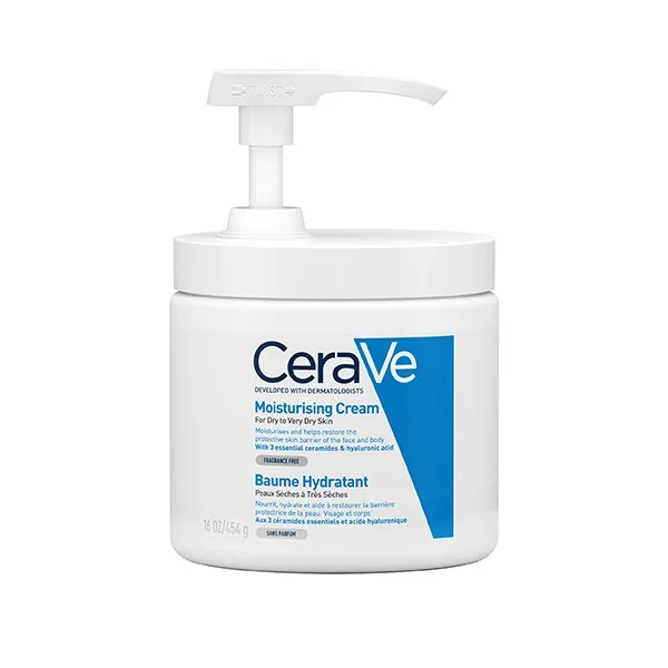 CeraVe Baume Hydratant Nourrissant Peau Sèche à Très Sèche | 454g Pompe – Image 3