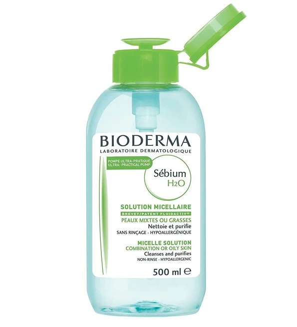 Bioderma – Sebium H2O Pompe Inversée – 500 ml – Image 3