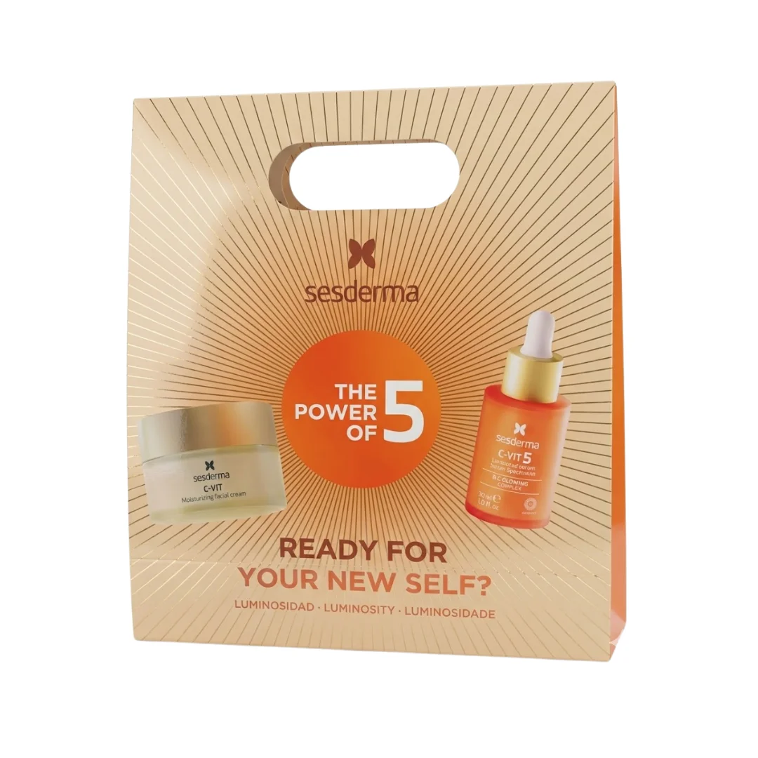 Sesderma Lumineux C-vit Serum 30ml + C-Vit Radiance Fluide 50ml PACK – Image 2