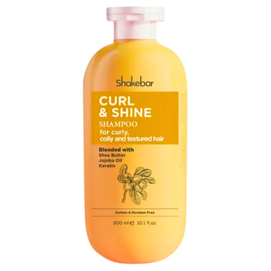 Shakebar Curl & Shine Hair Shampoo 300ml – Image 2