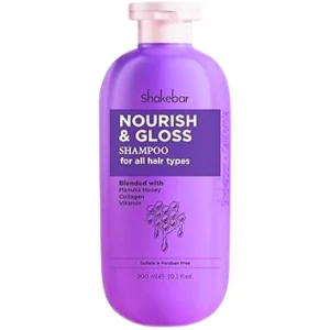 Shakebar Nourish & Gloss Hair Shampoo 300ml