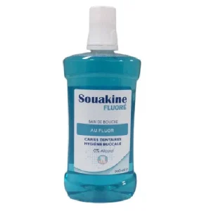 SOUAKINE BAIN DE BOUCHE FLUOREE 500ML