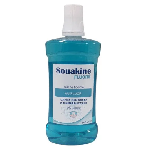SOUAKINE BAIN DE BOUCHE FLUOREE 500ML