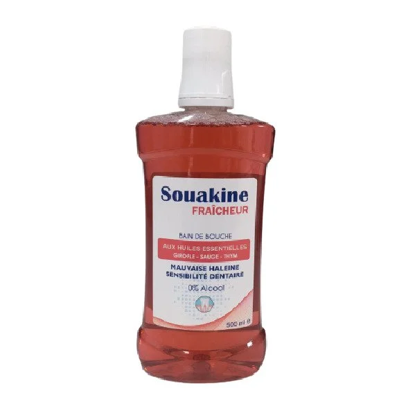 SOUAKINE BAIN DE BOUCHE AUX HUILES ESSENTIELS 500ML – Image 2