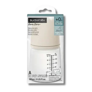 Suavinex Biberon Anti-Colique Slow Flow +0Mois 180ml