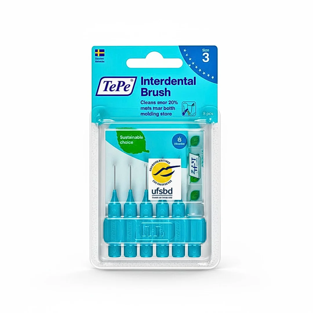 Tepe Interdental Brush Original Bleu 0.6mm Taille 3 -6 Pieces