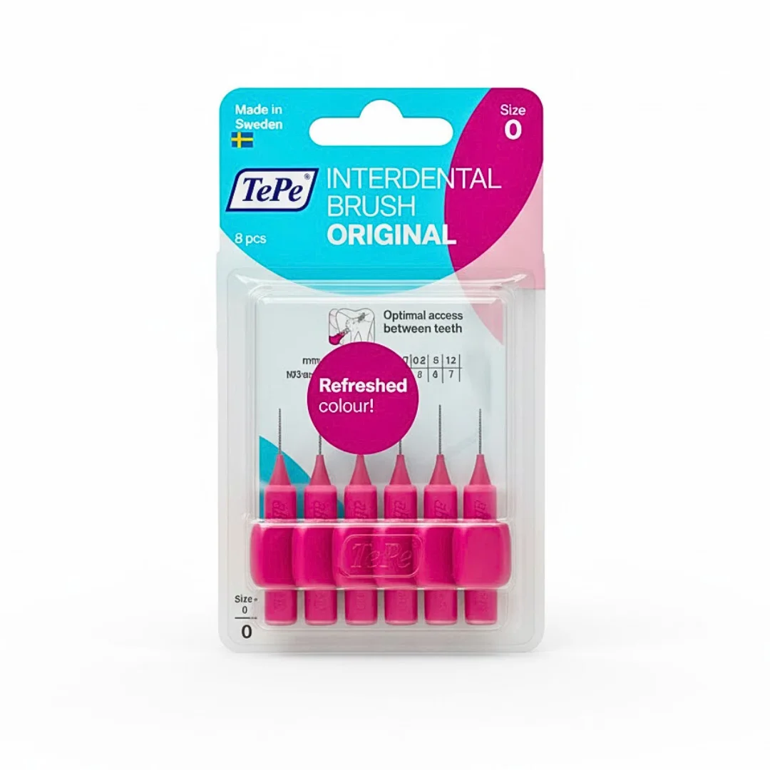 Tepe Interdental Brush Original Rose 0.4mm Taille 0-6Pieces – Image 2