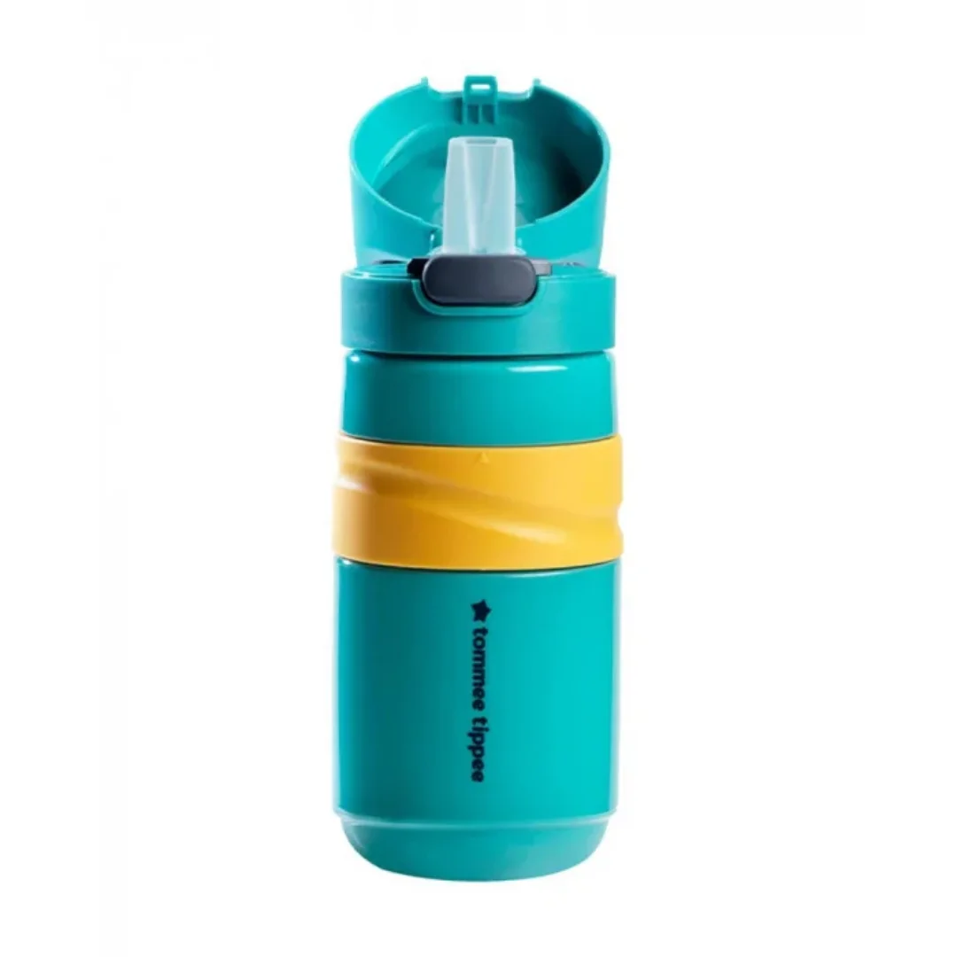 Tommee Tippee Gourde Anti-Fuite avec Paille 500ml – Turquoise