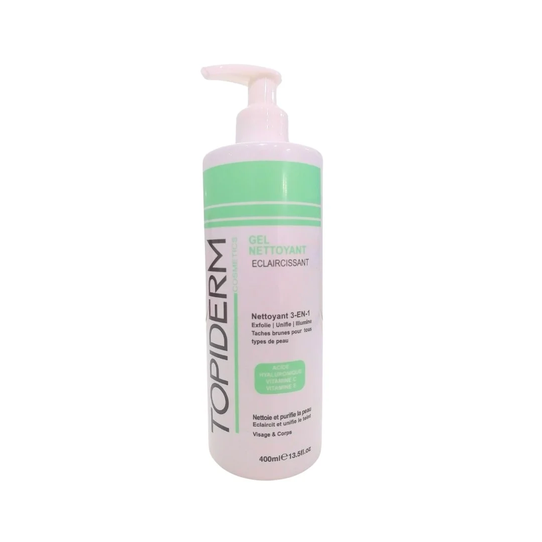 Topiderm Gel Nettoyant Eclaircissante 400ml – Image 2