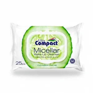 Ultra Compact Lingettes Demaquillant Micellair 25 Pieces