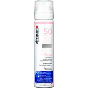 Ultrasun Face & Scalp Transparent Spray Spf50+ 75ml