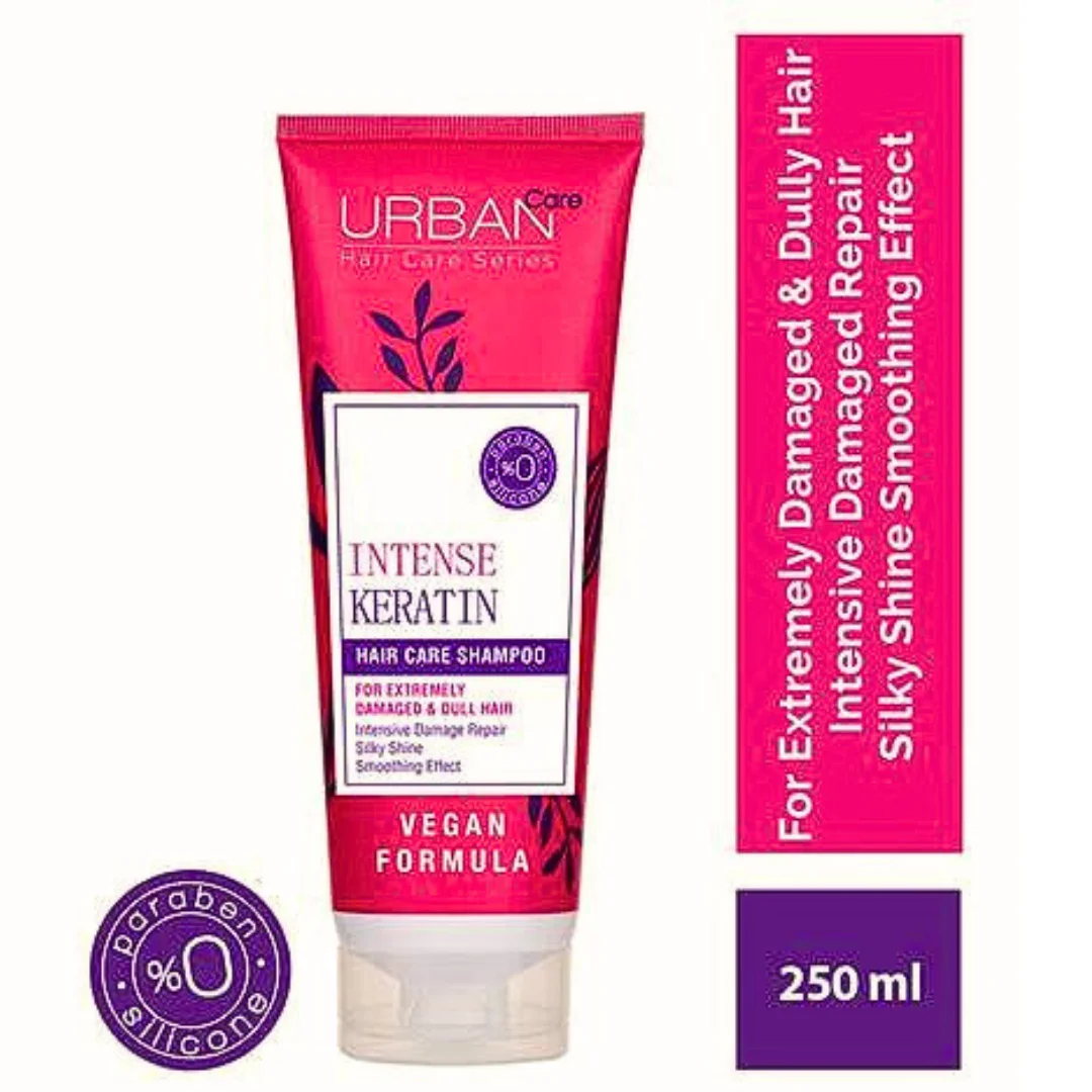 Urban Care Intense Keratin Shampooing Reparateur 250ml – Image 2