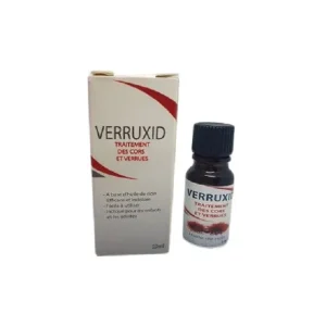 Verruxid Traitement Des Cors Et Des Verrues 10ML