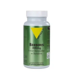 VITALL PLUS BERBERIS 500MG 60 GELULES