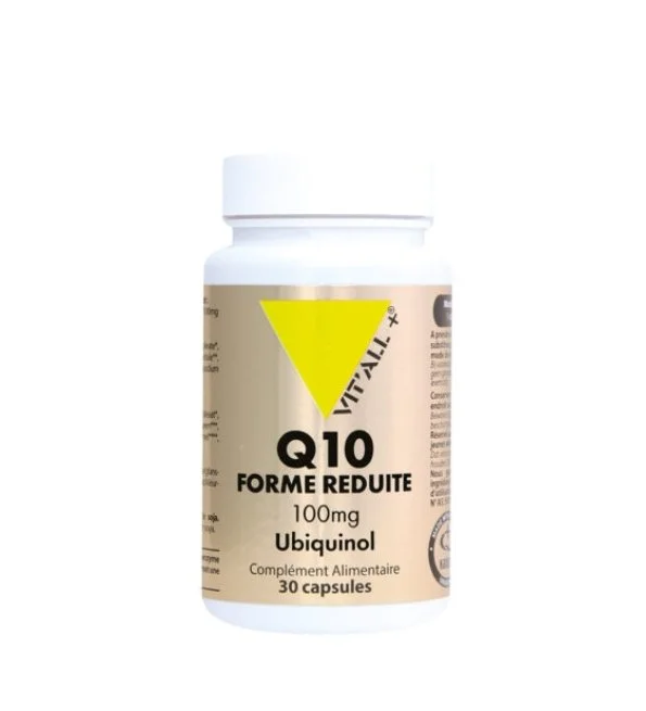 VITALL PLUS CO-ENZYME Q10 REDUIT 100MG 30 CAPSULES – Image 2