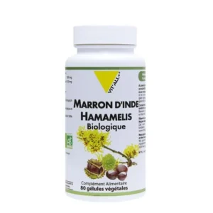 VITALL PLUS MARRON D&rsquo;INDE HAMAMELIS 80 GELULES