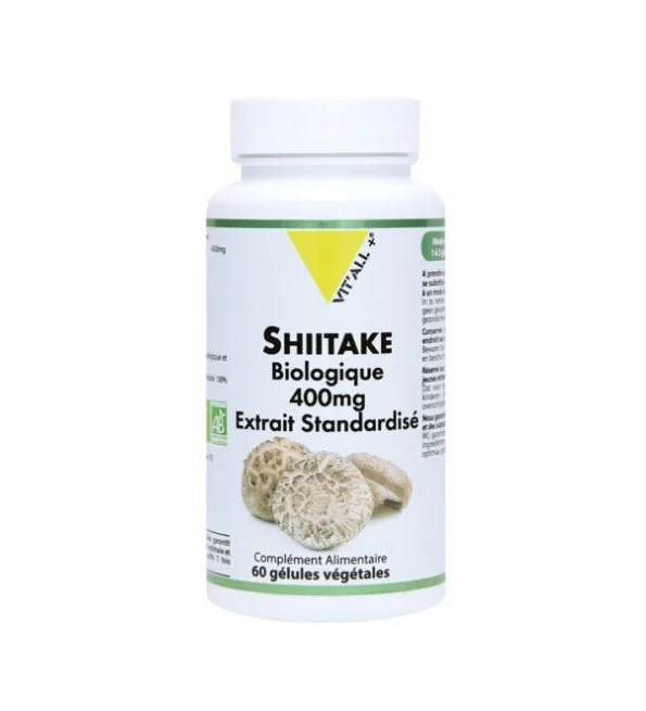 VITALL PLUS SHIITAKE BIO 400MG