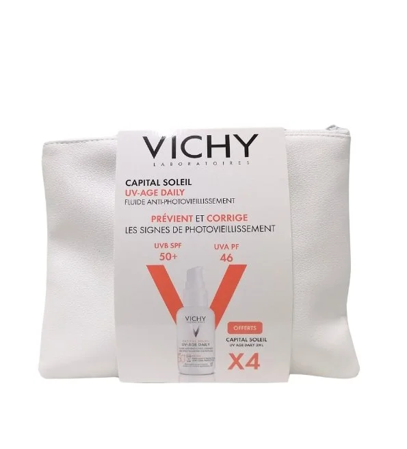Vichy Capital Soleil UV-Age Daily Spf50+ 40ml Trousse – Image 2