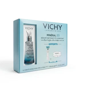 Vichy Mineral 89 50ml+Mineral 10ml Format Voyage +Bandeau Coffret