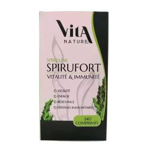 Vita Nature Spiruline Spirufort 240 Comprimes