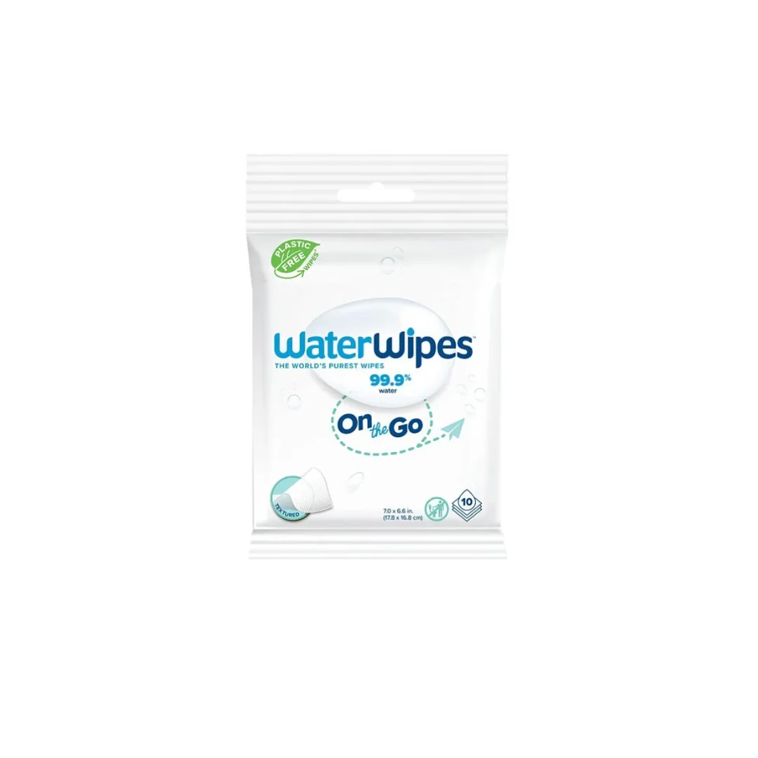 WaterWipes On the Go Lingettes 10 Pieces – Image 2