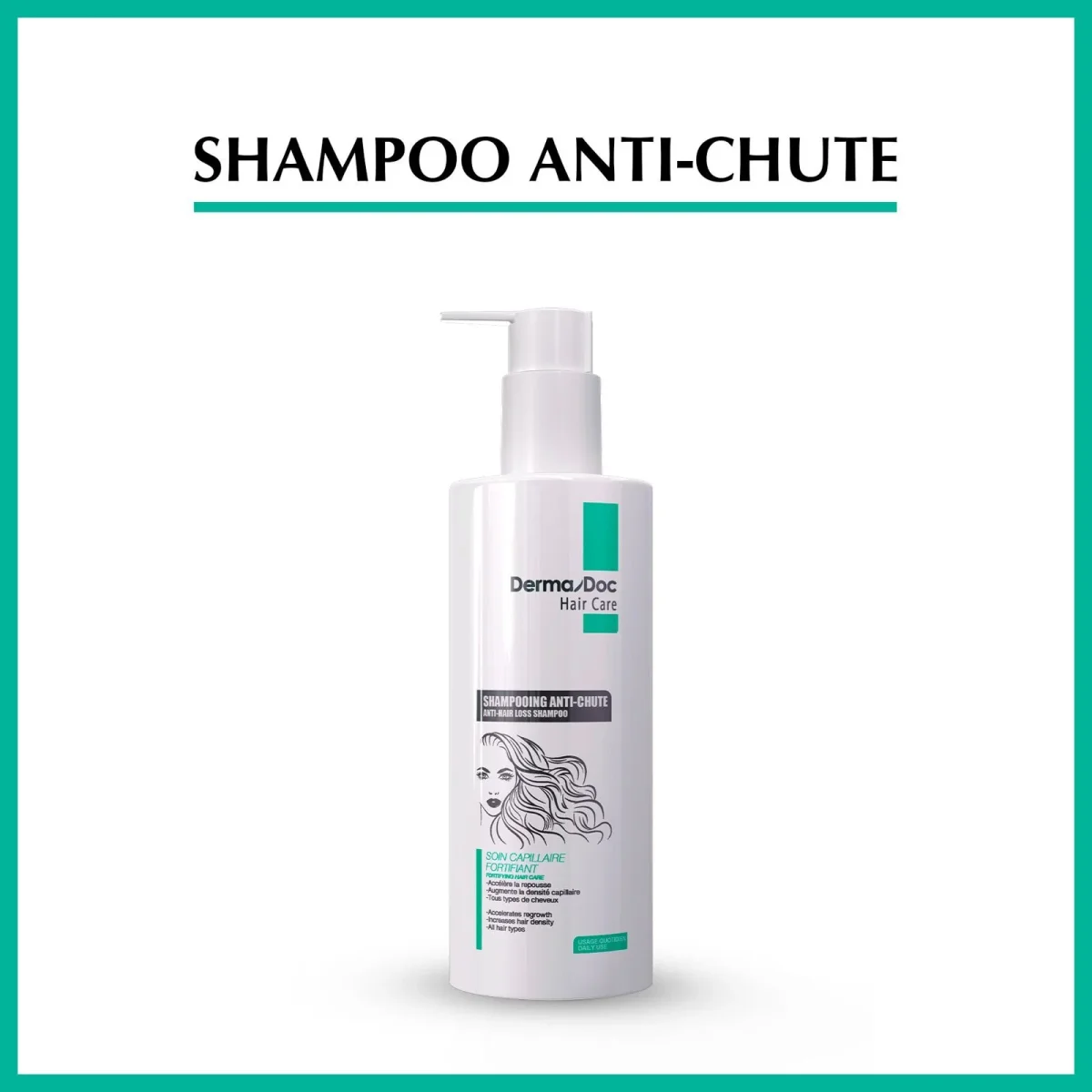 DermaDoc Shampooing Anti-Chute – Image 2