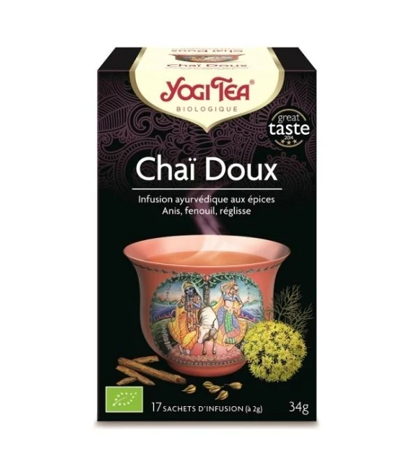 YOGI TEA CHAI DOUX 17 X 2G – Image 2