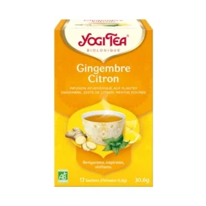 YOGI TEA GINGEMBRE CITRON 17 X 2G