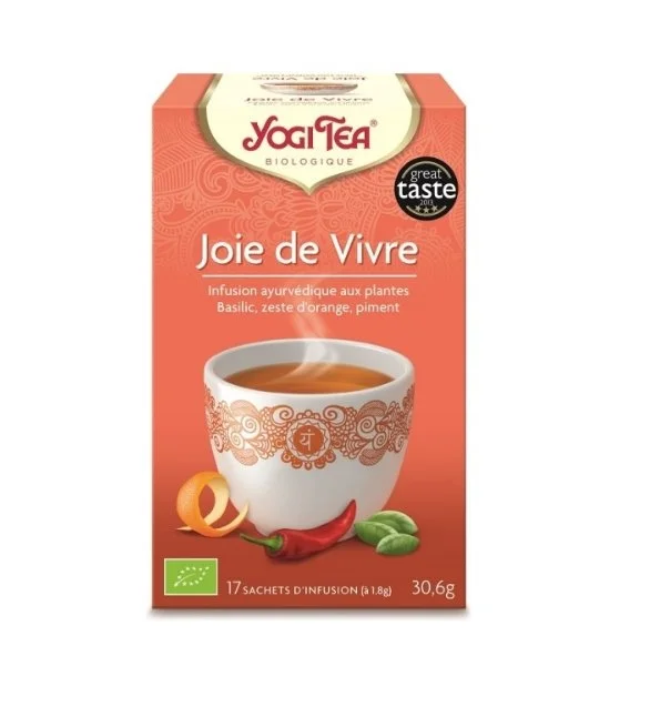 YOGI TEA JOIE DE VIVRE 17 X 2G – Image 2