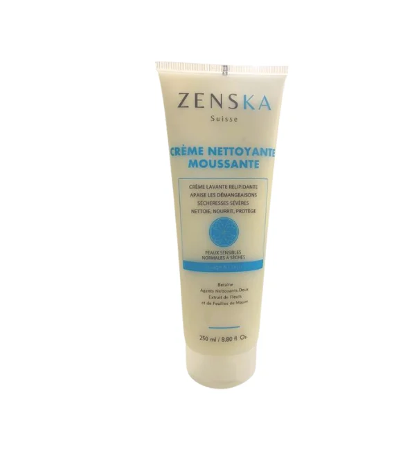 Zenska Creme Nettoyante Moussante 250ml – Image 2