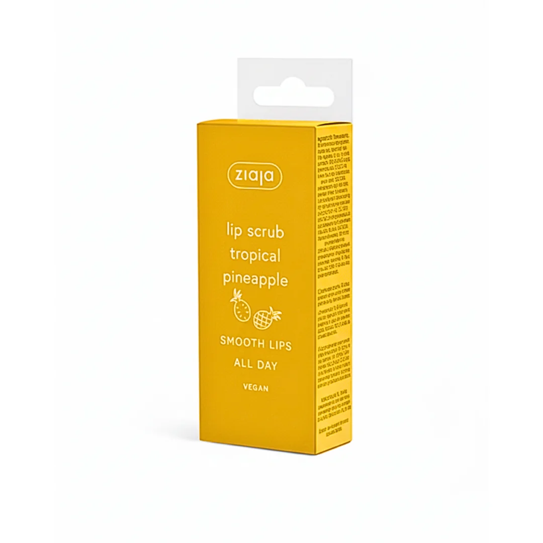 Ziaja Gommage Pour Les Levres Au Gout d’Ananas 15ml – Image 2