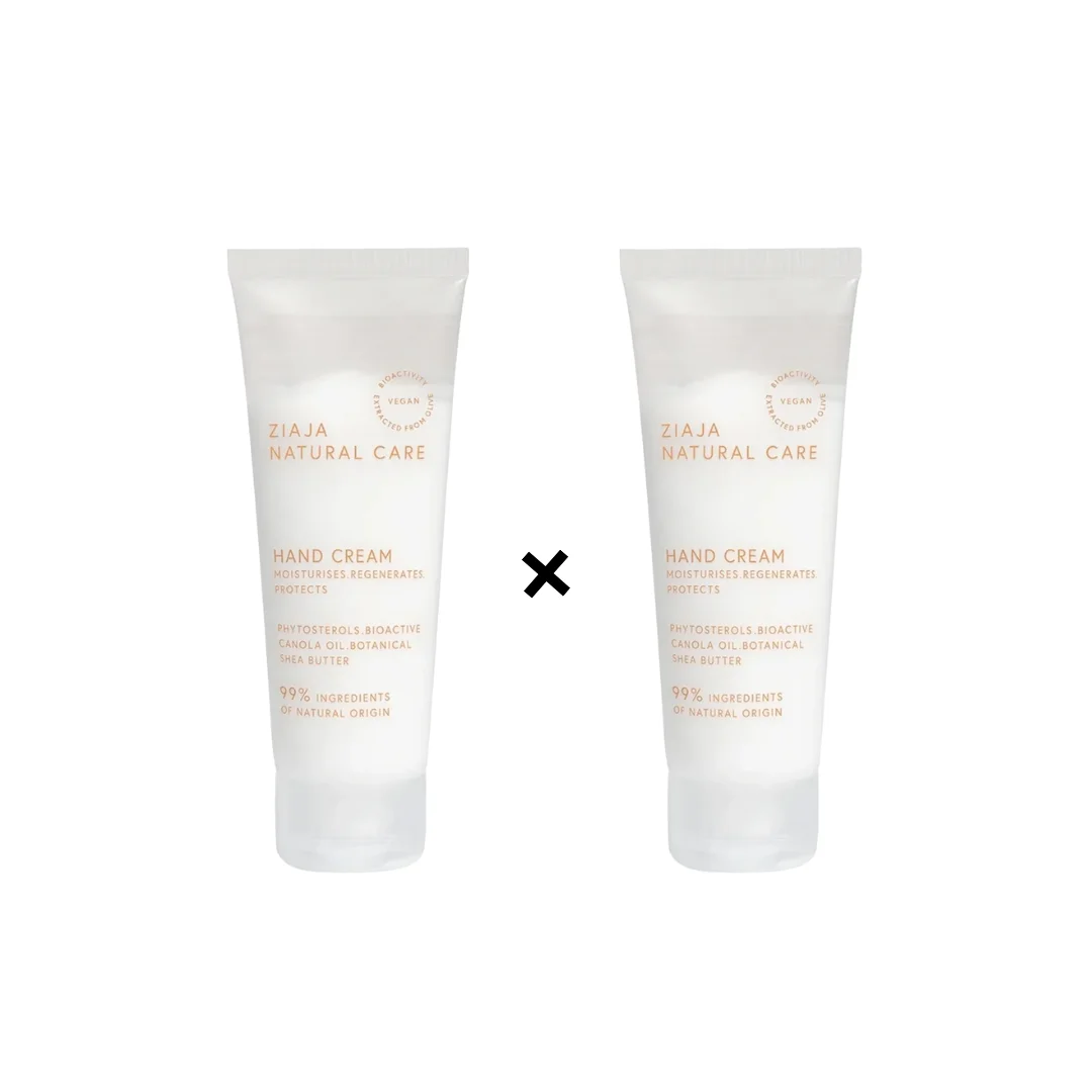 Ziaja Natural Care Creme Mains 2 x 75ml Pack