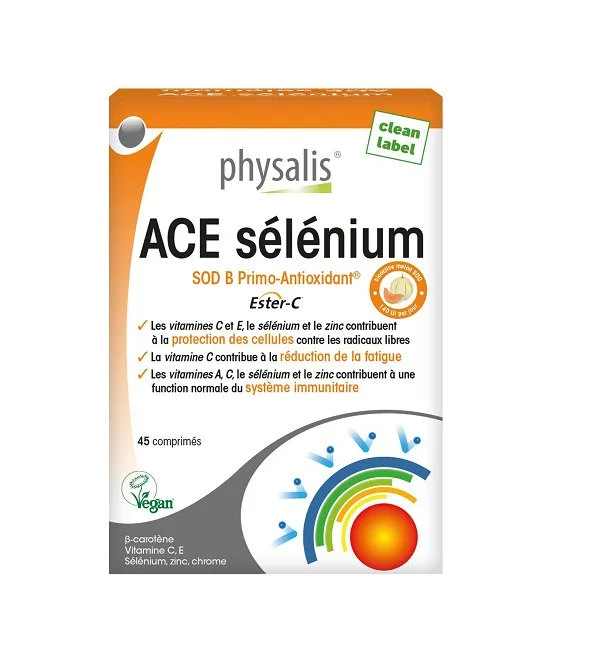 Physalis ACE Selenium 45 Comprimès – Image 2