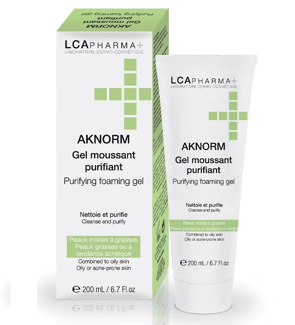 Lca Pharma AKNORM Gel moussant purifiant 200ml – Image 2