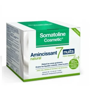 SOMATOLINE AMINCISSANT 7 NUITS NATURAL 400ML MINCEUR PEAUX SENSIBLES