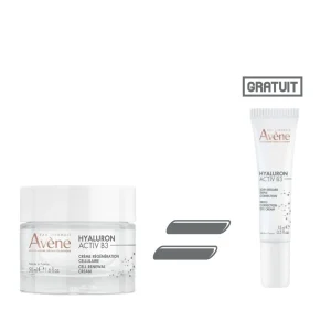 EAU THERMALE AVÈNE Hyaluron Activ B3 Creme Regeneration Cellulaire 50ml = Soin regard triple correction HYALURON ACTIV B3 15 ml Offert