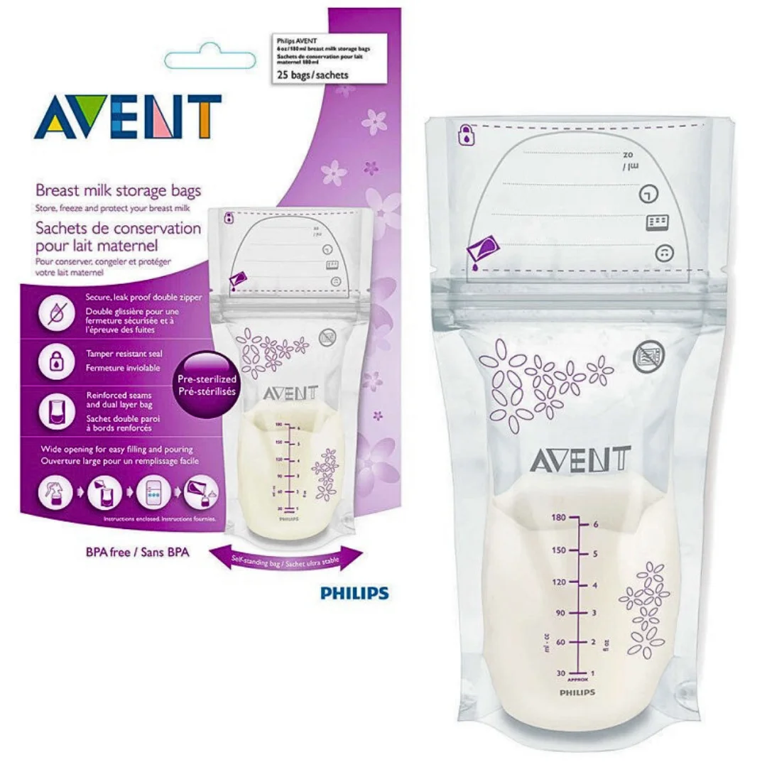 Avent Sachets De Conservation Lait Scf603/25 – Image 2