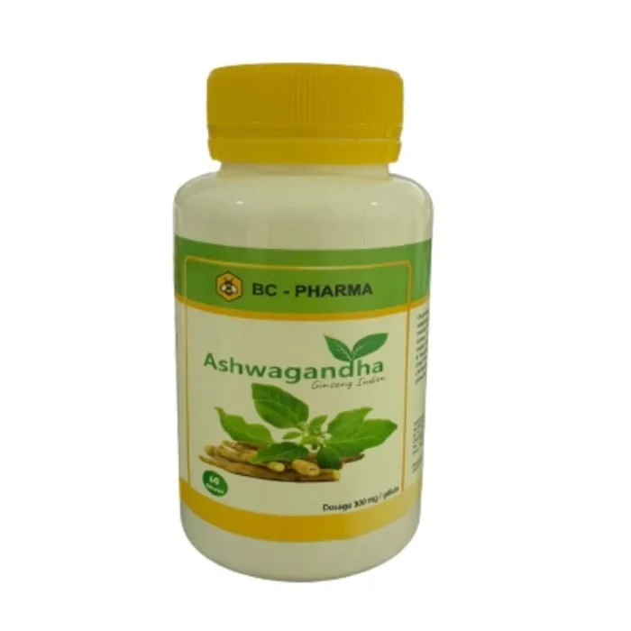 BC PHARMA Ashwagandha Ginseng Indien 60 Gelules – Image 2