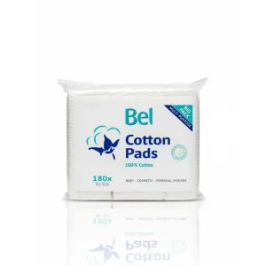 Bel Cotton Pads 10x10cm 180 Pieces
