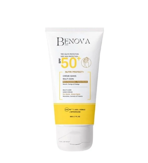 BENOVA Nutri Protect +Crème Mains Spf50 – Image 2