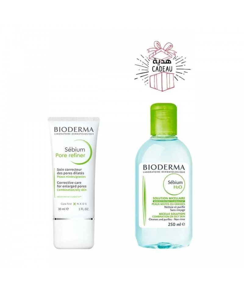 Bioderma – Sébium Pore refiner – 30 ml = Sebium H2O 250ml – Image 2