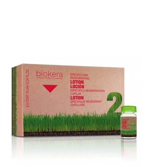 BIOKERA NATURE LOTION INTENSIVE SPECIFIQUE CHUTE 6 AMPOULE – Image 2