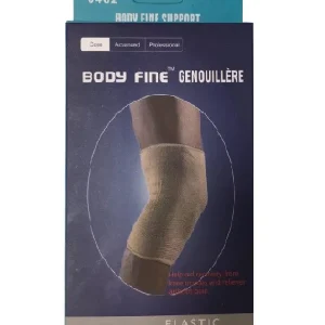 body fine Elastic genouillere S