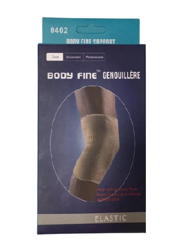 body fine Elastic genouillere S