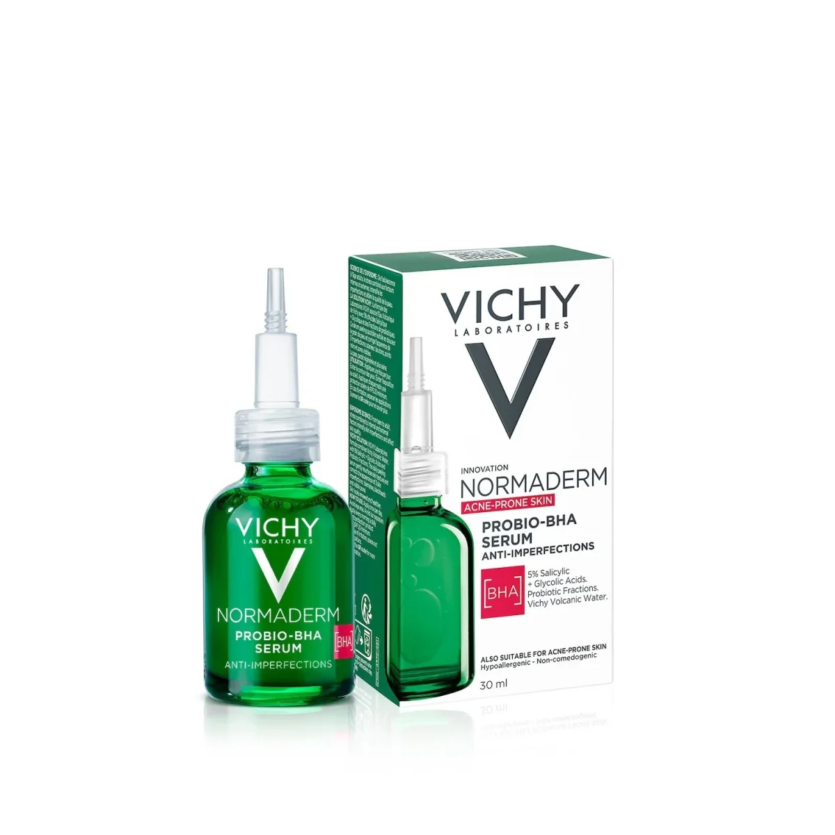 Vichy Normaderm Sérum Anti-imperfections PROBIO-BHA. Peau Grasse Acnéique | 30ml – Image 5