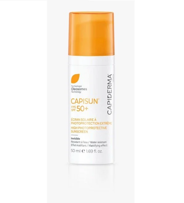 Capiderma – Capisun Crème solaire invisible SPF50+ – 50 ml
