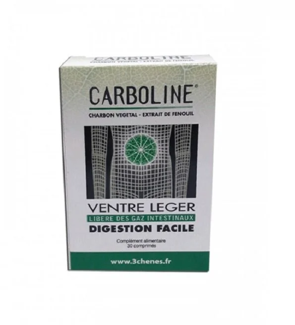 CARBOLINE VENTRE LEGER 30 COMPRIMÉS – Image 2