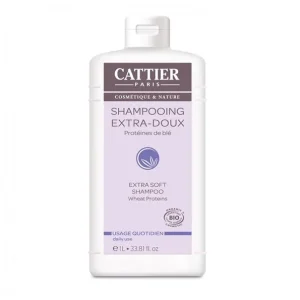 Cattier Shampooing Extra doux Usage Frequent 1L